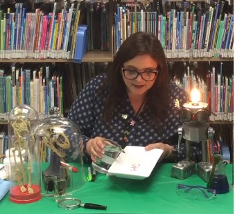 Glendora Library's Miss Marcie does science